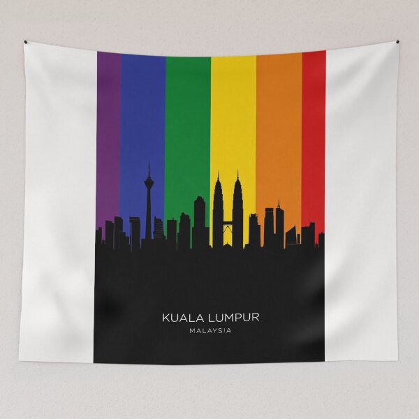 Item preview, Kuala Lumpur Skyline with Petronas Towers and Klang Valley designed and sold by Places On Earth.