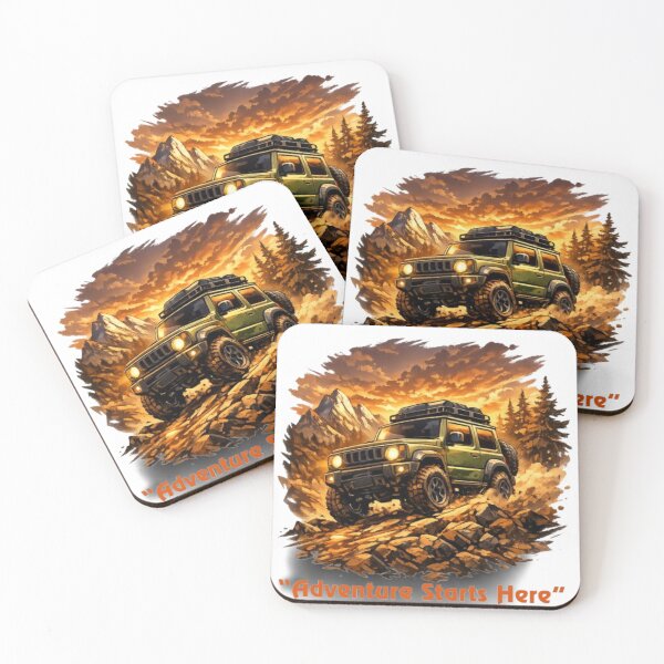 Item preview, Jimny Inspired Off Road Adventure Design designed and sold by Mukesh Saxena.