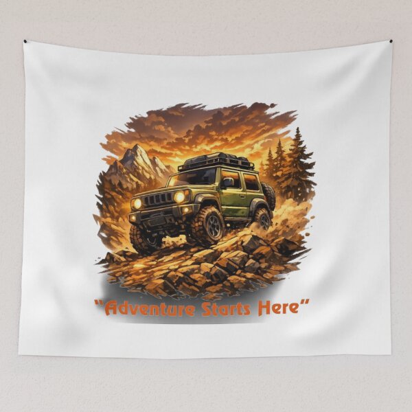 Item preview, Jimny Inspired Off Road Adventure Design designed and sold by Mukesh Saxena.