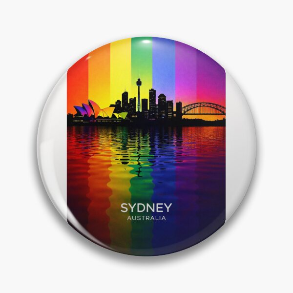 Item preview, Sydney Harbour Skyline with Opera House and Harbour Bridge designed and sold by Places On Earth.