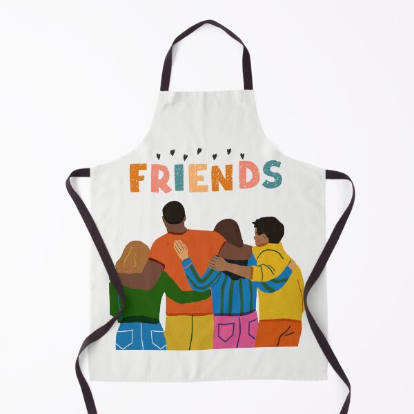 Item preview, Friends Hugging Illustration designed and sold by jyotsanafinds.