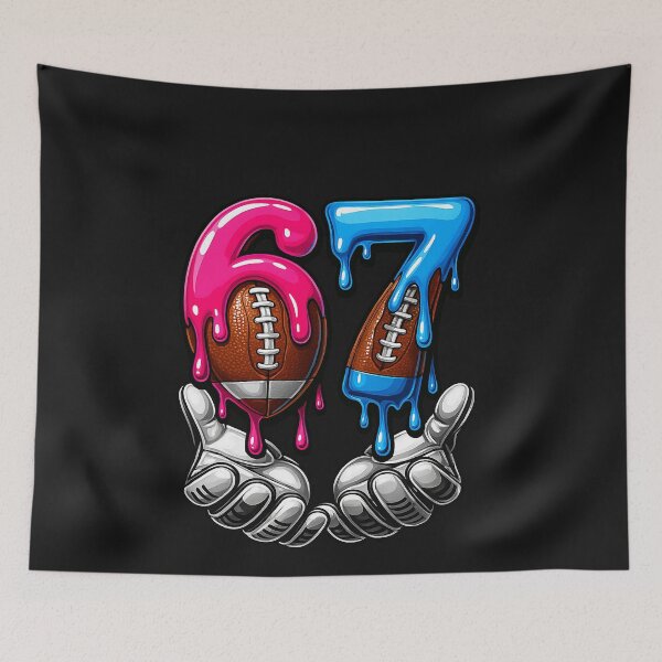 Item preview, Football Six Seven Drip 67 Meme Funny 6-7 Football American  designed and sold by ArleneRowe.