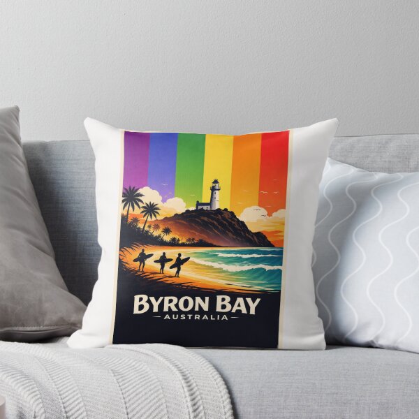 Item preview, Byron Bay Coastline with Cape Byron Lighthouse, New South Wales designed and sold by Places On Earth.