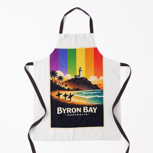 Item preview, Byron Bay Coastline with Cape Byron Lighthouse, New South Wales designed and sold by Places On Earth.