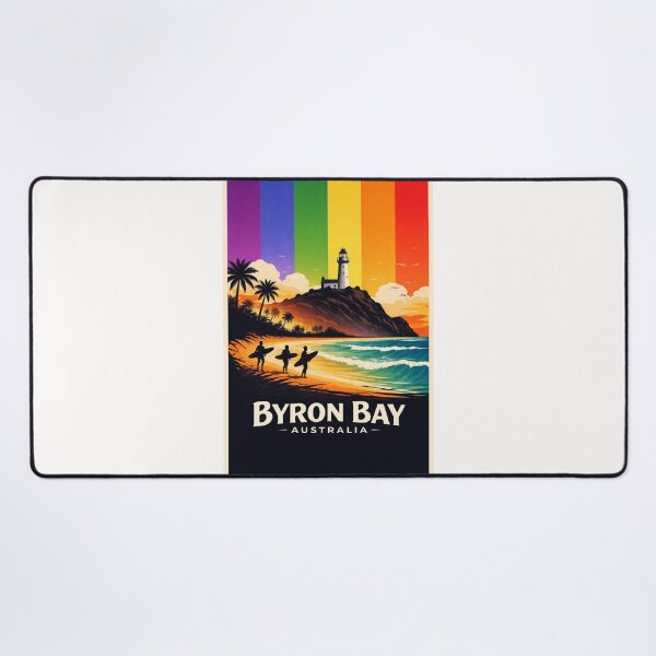 Item preview, Byron Bay Coastline with Cape Byron Lighthouse, New South Wales designed and sold by Places On Earth.