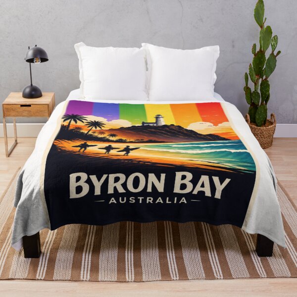 Item preview, Byron Bay Coastline with Cape Byron Lighthouse, New South Wales designed and sold by Places On Earth.