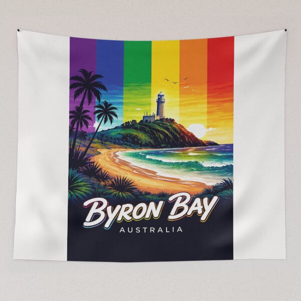 Item preview, Byron Bay Beach and Cape Byron Headland, New South Wales designed and sold by Places On Earth.