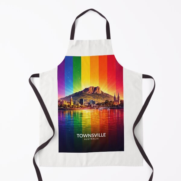 Item preview, Townsville Waterfront with Castle Hill and Magnetic Island, Queensland designed and sold by Places On Earth.