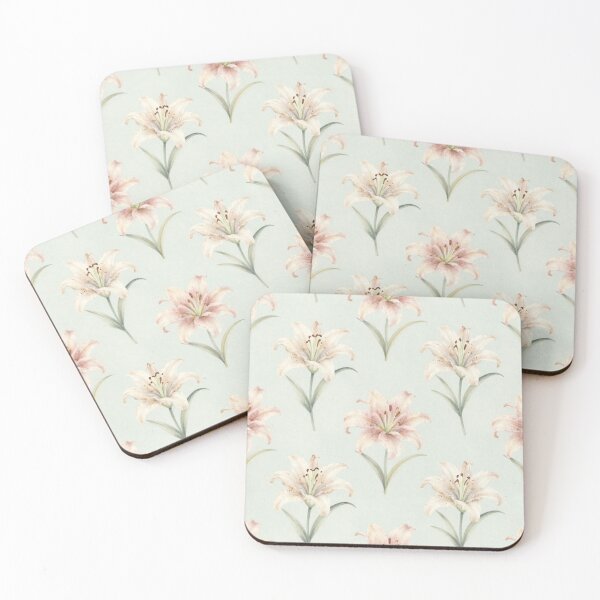 Item preview, Duvet Cover with Lilly Flowers designed and sold by Goca Shop.