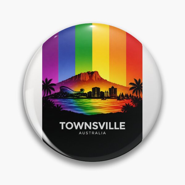 Item preview, Townsville Waterfront with Castle Hill and Cleveland Bay, Queensland Australia designed and sold by Places On Earth.