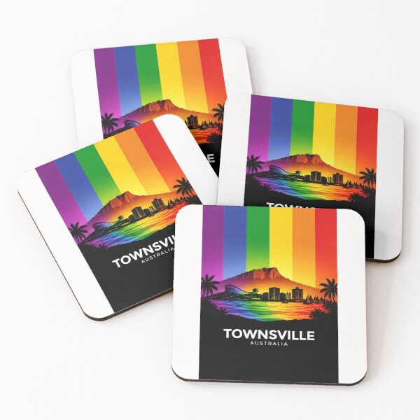 Item preview, Townsville Waterfront with Castle Hill and Cleveland Bay, Queensland Australia designed and sold by Places On Earth.