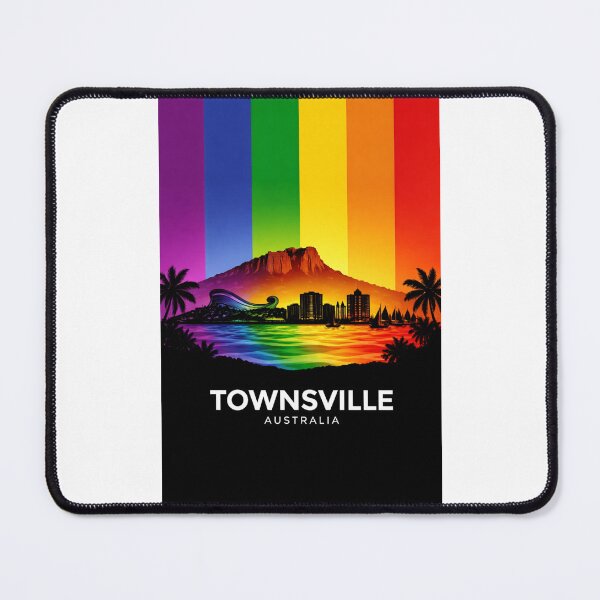 Item preview, Townsville Waterfront with Castle Hill and Cleveland Bay, Queensland Australia designed and sold by Places On Earth.
