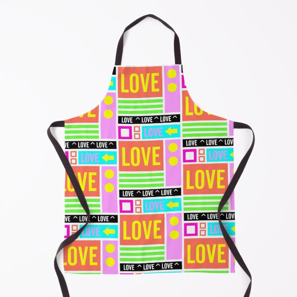 Item preview, Love Retro Pop Art Geometric Pattern designed and sold by Mauswohn.