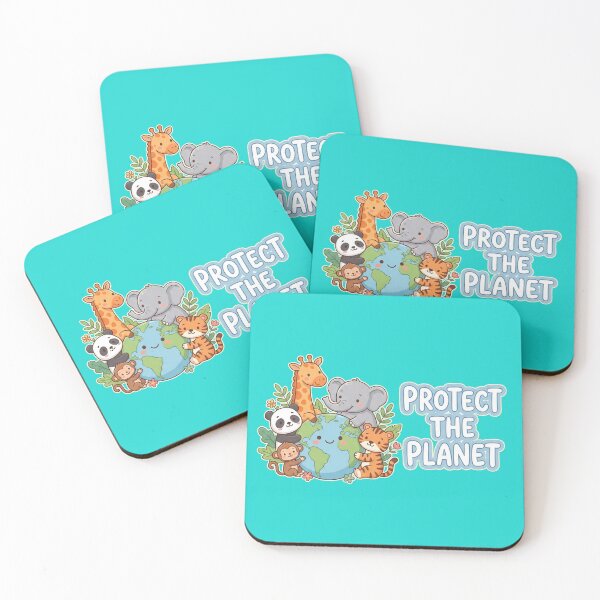 Item preview, Protect The Planet Cute Animals Earth Day designed and sold by AdyKurniawan.