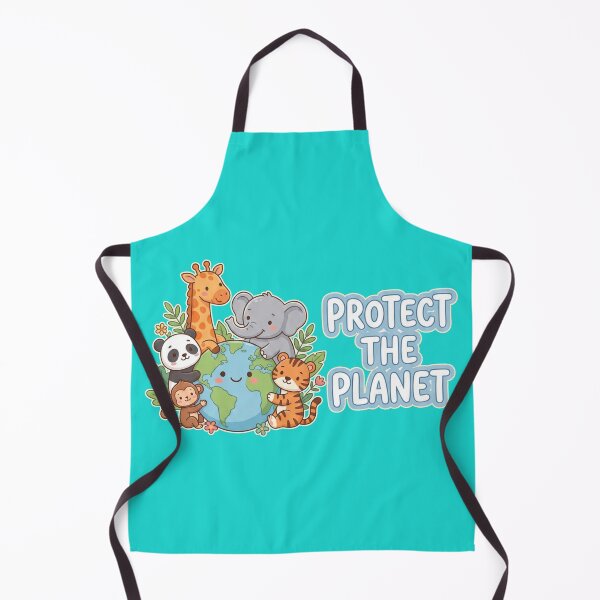 Item preview, Protect The Planet Cute Animals Earth Day designed and sold by AdyKurniawan.