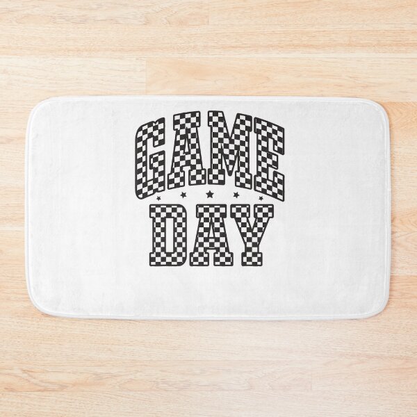 Item preview, Funny Checkered Game Day Football Black White Gift Women  designed and sold by ArleneRowe.