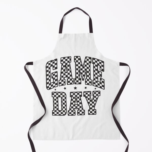 Item preview, Funny Checkered Game Day Football Black White Gift Women designed and sold by ArleneRowe.
