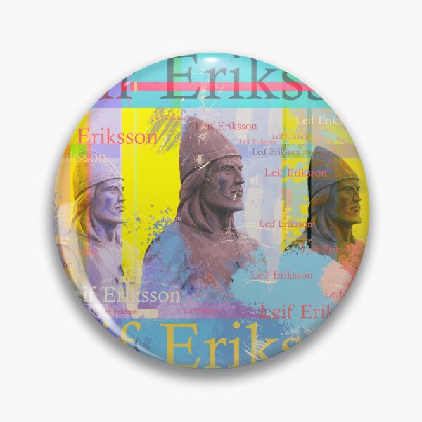 Artikelvorschau, Leif Eriksson: Entdecker im Pop-Art Stil entworfen und verkauft von Mauswohn.