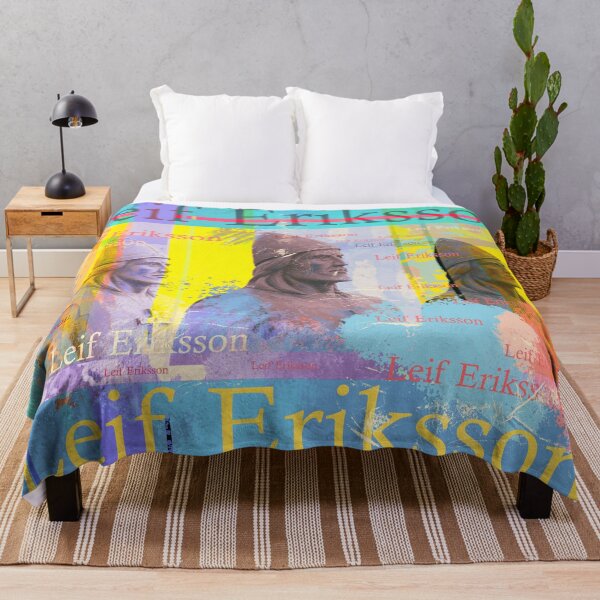 Item preview, Leif Eriksson: Explorer in Pop Art Style designed and sold by Mauswohn.