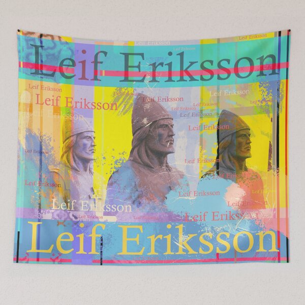 Item preview, Leif Eriksson: Explorer in Pop Art Style designed and sold by Mauswohn.