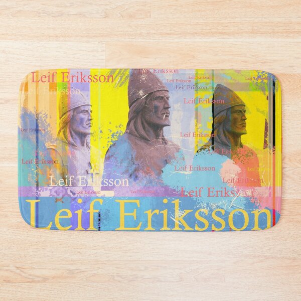 Item preview, Leif Eriksson: Explorer in Pop Art Style designed and sold by Mauswohn.