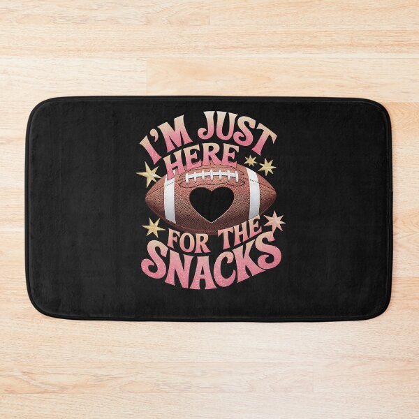 Item preview, Funny Football Shirt Women I'm Just Here for The Snacks  designed and sold by ArleneRowe.