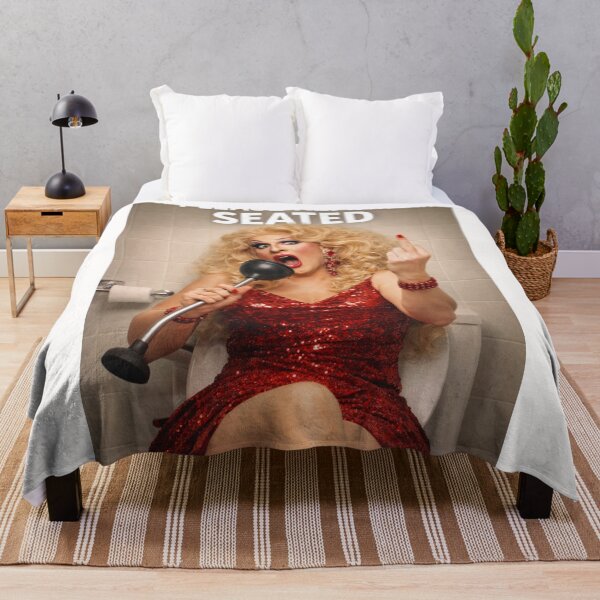 Item preview, Please Remain Seated Drag Performer Bathroom Poster designed and sold by Places On Earth.