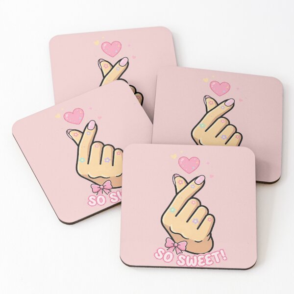 Item preview, Kawaii Finger Heart So Sweet designed and sold by AdyKurniawan.