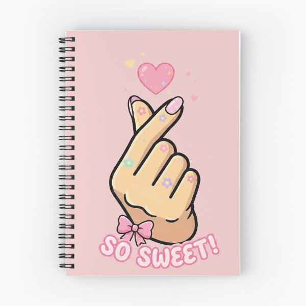 Item preview, Kawaii Finger Heart So Sweet designed and sold by AdyKurniawan.