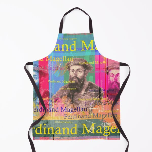 Item preview, Ferdinand Magellan: circumnavigator in pop art design designed and sold by Mauswohn.