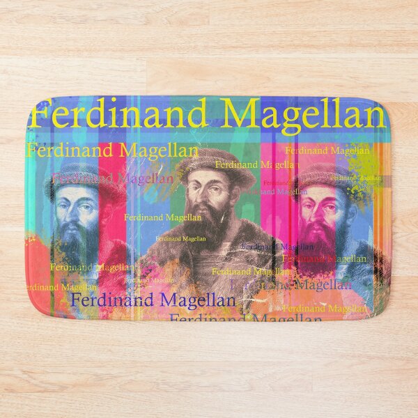 Item preview, Ferdinand Magellan: circumnavigator in pop art design designed and sold by Mauswohn.