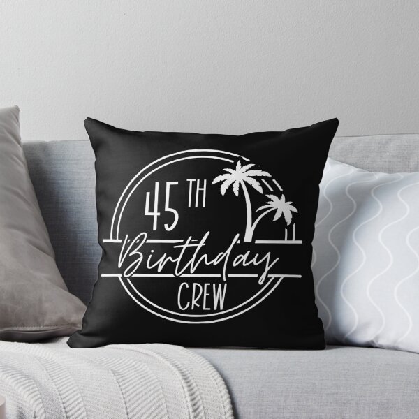 Item preview, 45th Birthday Crew and 45th Birthday Babe designed and sold by Rivolli.