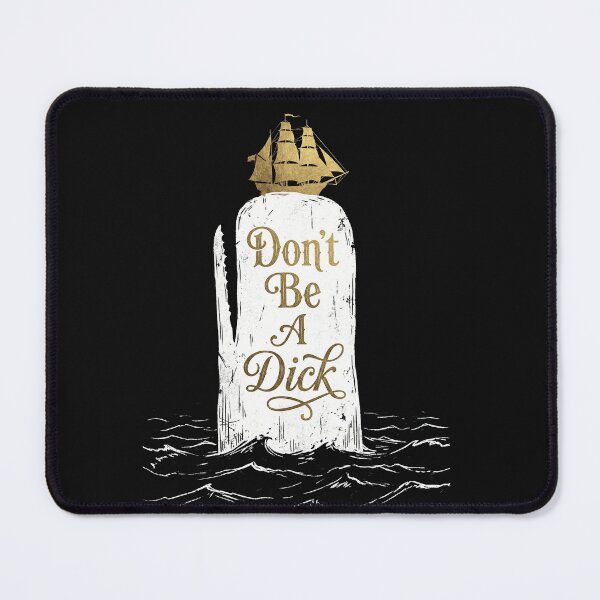 Item preview, Dont Be A Dick Moby Dick Whale Pun designed and sold by AdyKurniawan.
