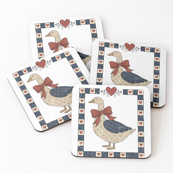 Item preview, Cute Cottagecore Goose With Red Bow designed and sold by AdyKurniawan.