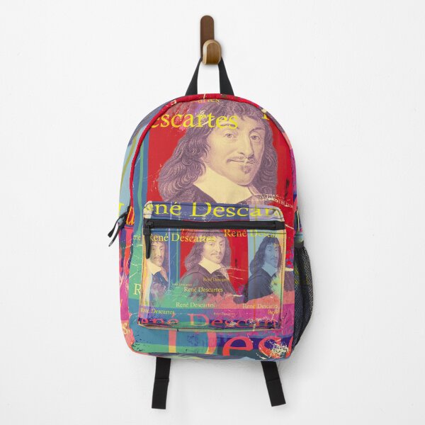 Item preview, René Descartes Portrait Collage Pop Art Design designed and sold by Mauswohn.
