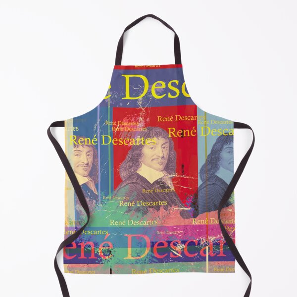 Item preview, René Descartes Portrait Collage Pop Art Design designed and sold by Mauswohn.