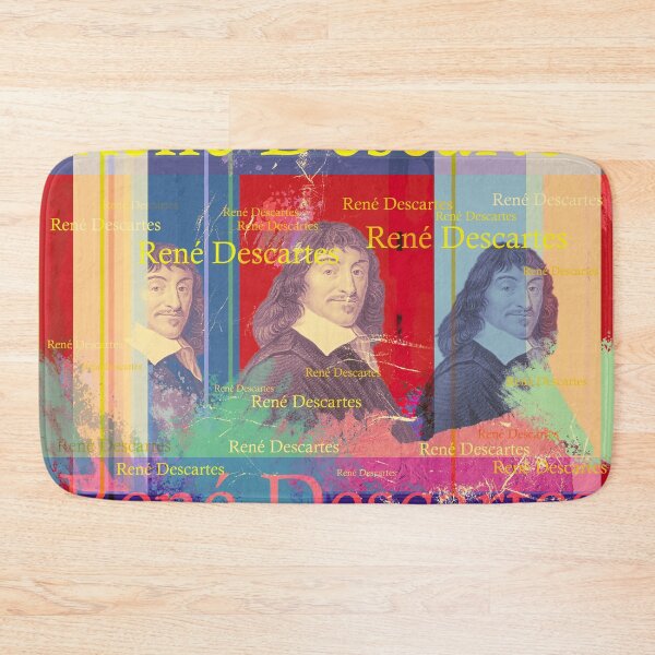Item preview, René Descartes Portrait Collage Pop Art Design designed and sold by Mauswohn.