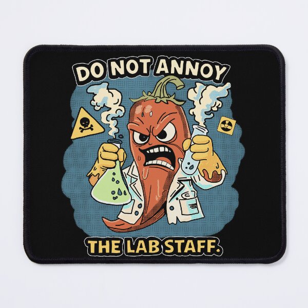 Item preview, Do Not Annoy the Lab Staff – Angry Lab Assistant Science Humor Design designed and sold by Popstudio85.