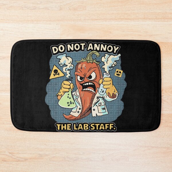 Item preview, Do Not Annoy the Lab Staff – Angry Lab Assistant Science Humor Design designed and sold by Popstudio85.