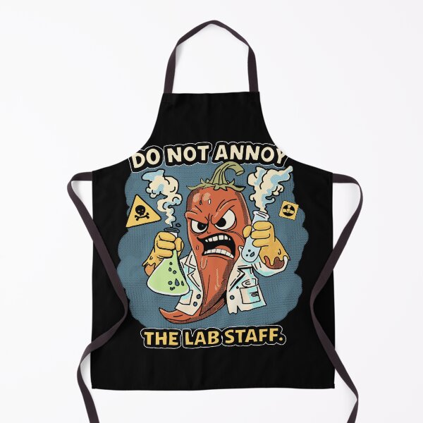 Item preview, Do Not Annoy the Lab Staff – Angry Lab Assistant Science Humor Design designed and sold by Popstudio85.
