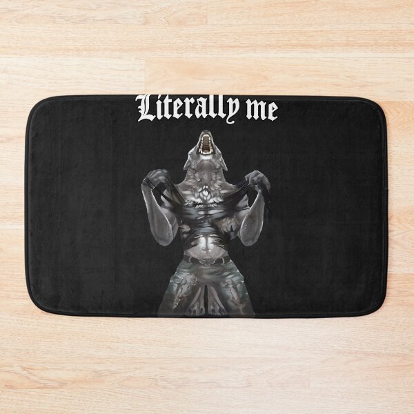 Item preview, Literally Me Sitting Wolf Ripping Shirt designed and sold by Ubenart.