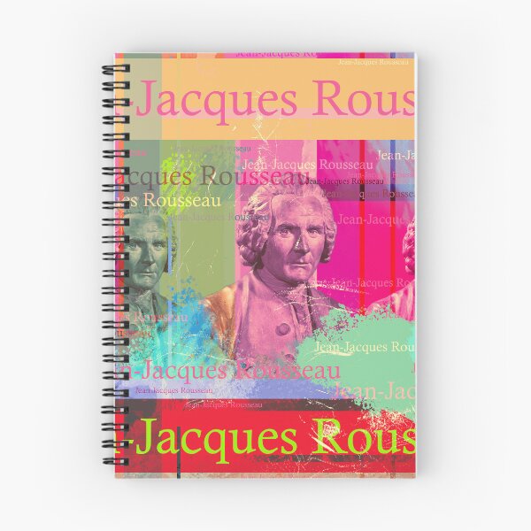 Item preview, Jean-Jacques Rousseau Portrait Collage Pop Art Style designed and sold by Mauswohn.