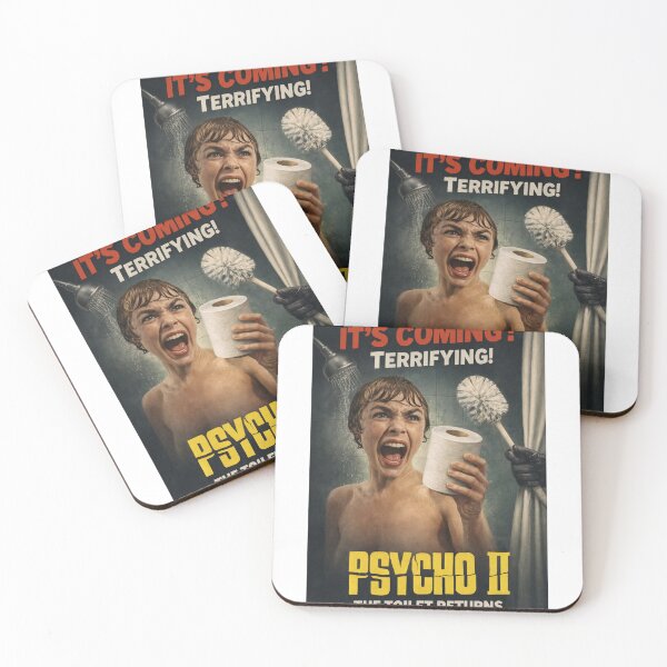 Item preview, Psycho Shower Scene Toilet Horror Parody designed and sold by Aryabek.