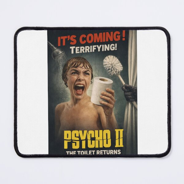 Item preview, Psycho Shower Scene Toilet Horror Parody designed and sold by Aryabek.