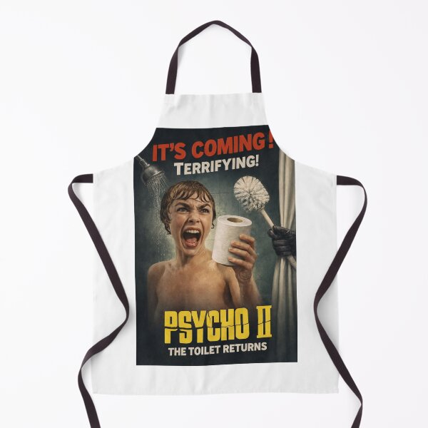 Item preview, Psycho Shower Scene Toilet Horror Parody designed and sold by Aryabek.