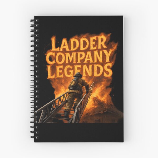 Item preview, Ladder Company Legends - Heroic Firefighter in Action designed and sold by MKreative Studio.