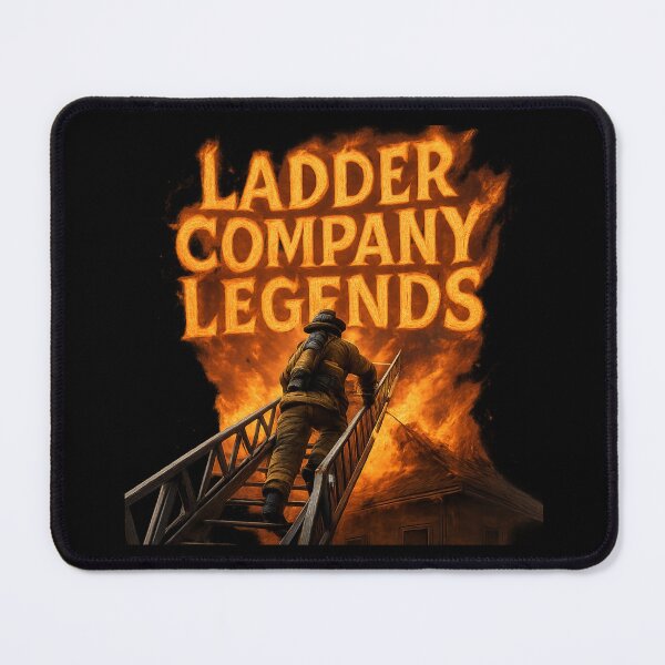 Item preview, Ladder Company Legends - Heroic Firefighter in Action designed and sold by MKreative Studio.