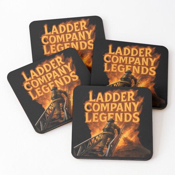 Item preview, Ladder Company Legends - Heroic Firefighter in Action designed and sold by MKreative Studio.