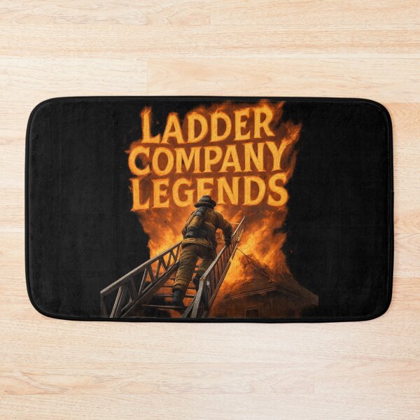 Item preview, Ladder Company Legends - Heroic Firefighter in Action designed and sold by MKreative Studio.
