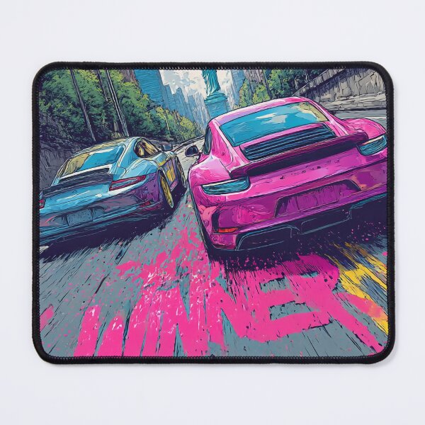 Item preview, Neon City Street Racing Winner – Dynamic Sports Car Art designed and sold by KrintoryTees.